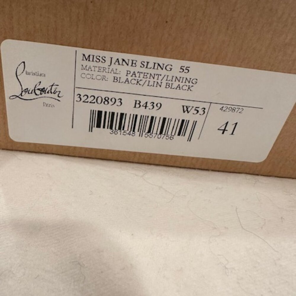 Christian Louboutin Miss Jane Patent - Picture 4 of 9